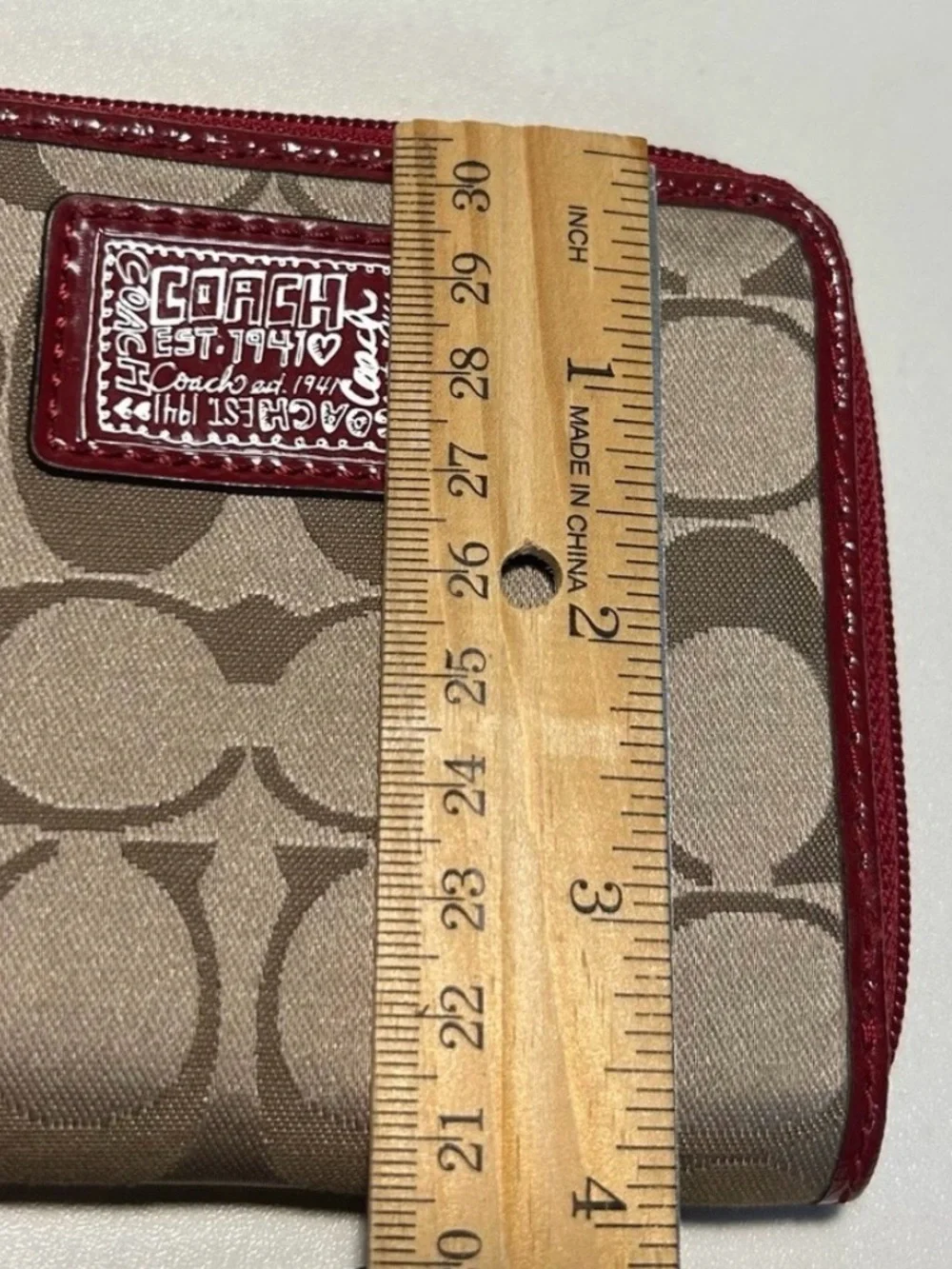 EUC!! Coach Poppy Wallet/ Wristlet
